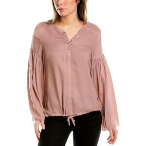 Chaser Heirloom Gauze Top in Mauve Size M